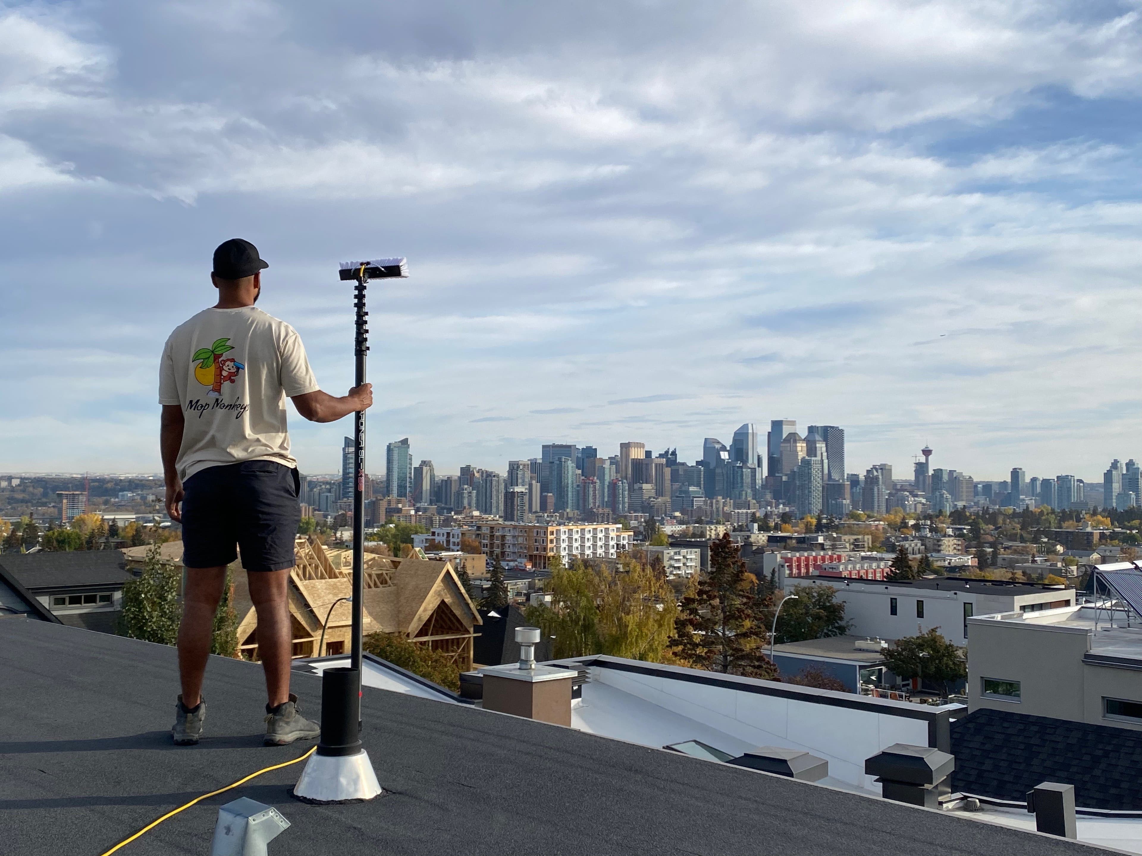 Ali and Talyn — founders of Mop Monkeys Calgary family-run cleaning company